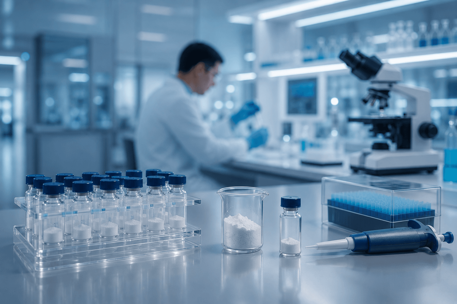 Peptide purity and quality verification in the laboratory